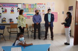 Delegación de Educación recorre escuelas para revisar necesidades y protocolos sanitarios