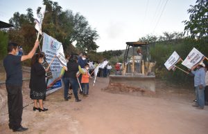 Inician con obras de pavimentación de calles en comunidad de Corralillos