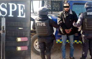 Elementos de las FSPE detienen a uno en Doctor Mora por posesión de arma y sustancias nocivas