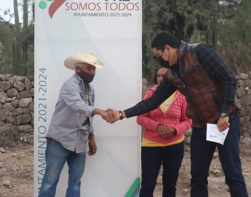 Amplían infraestructura agrícola en la zona serrana del municipio