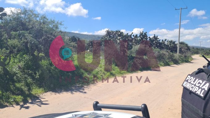 Encuentran hombre sin vida en camino a Purísima de Cerro Grande