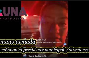Encañonan al presidente y directores para asaltarlos