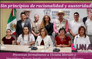 Sin principios de racionalidad y austeridad como el gobierno federal, presentan nuevas regidoras morenistas