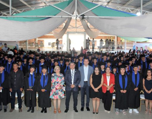 Se gradúan 125 estudiantes de Telebachilleratos Comunitarios del Noreste