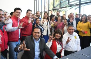 PRI, PAN y PRD oficializan coalición “Fuerza y Corazón Por México” en Guanajuato