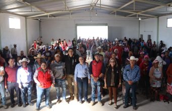 Llevan obra hidráulica a comunidad indígena de El Palmarito