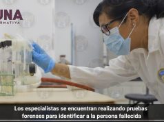 Cuerpo sin vida en la carretera 57