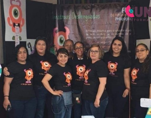 Entre risas y aprendizaje es el trabajo de la maestra Dulce María Zuñiga