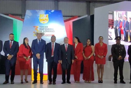 Juan Carlos Castillo presenta 3er Informe de Gobierno en San Diego de la Unión