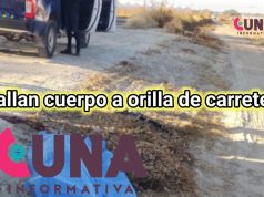 Abandonan cuerpo a orilla de carretera