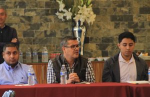 Manuel Montes se reúne con empresarios