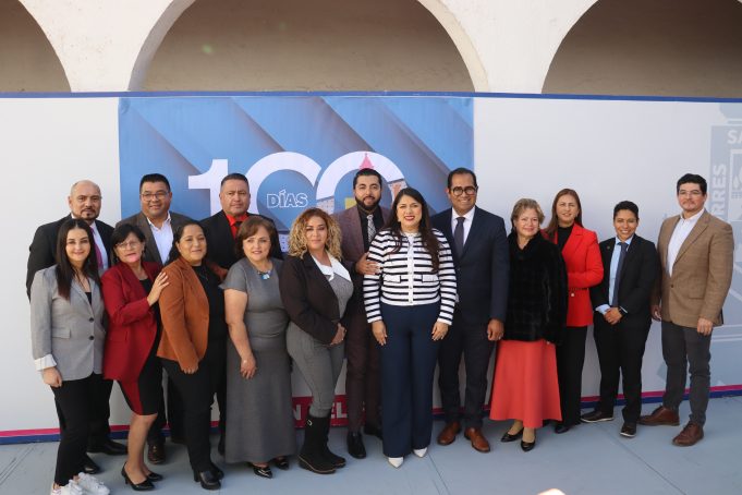 SARAI LEPE RINDE INFORME DE 100 DÍAS