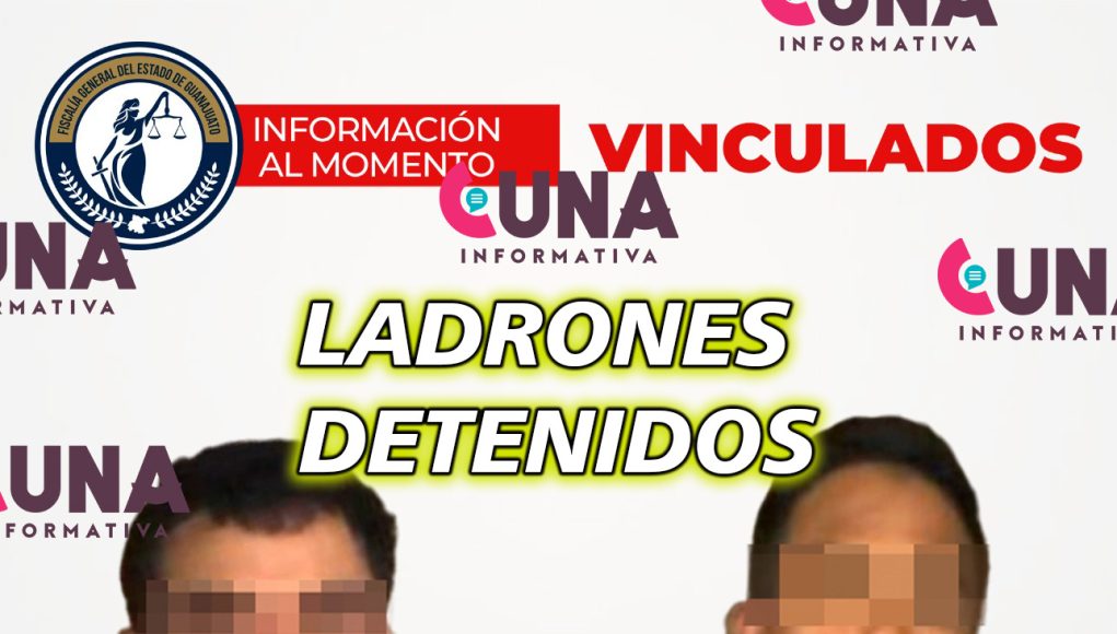 Ladrones detenidos