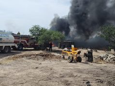 Ahora se incendia ladrillera en la colonia San Nicolás del Carmen