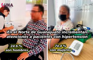 En el Norte de Guanajuato incrementa atenciones a pacientes con hipertensión