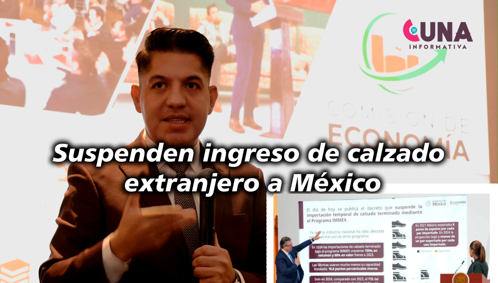 Suspensión ingreso de calzado a México