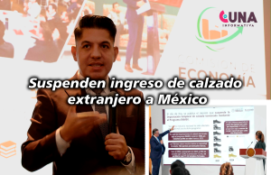 Senador Emmanuel Reyes Carmona, Aplaude suspensión de calzado extranjero