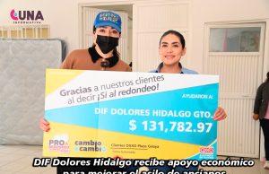 DIF Dolores recibe donativo de Tiendas OXXO