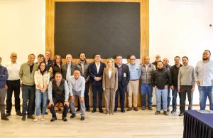 Alcalde presenta logros de gestión ante representantes empresariales