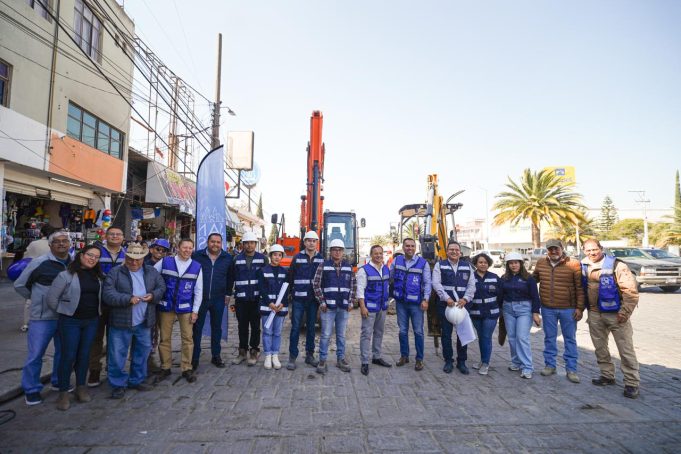 San Luis de la Paz inicia obra de mejoramiento urbano en el Boulevard Sierra Gorda