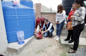 Inauguran Sistema de Captación de Agua de Lluvia en Atarjea