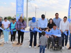 ENTREGAN CAMINO PAVIMENTADO EN LA COMUNIDAD DERANCHO DE GUADALUPE
