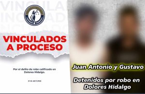 Ladrones detenidos por la autoridad municipal