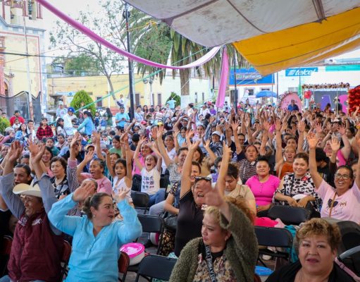 Festejaron en grande a las mamás de Doctor Mora